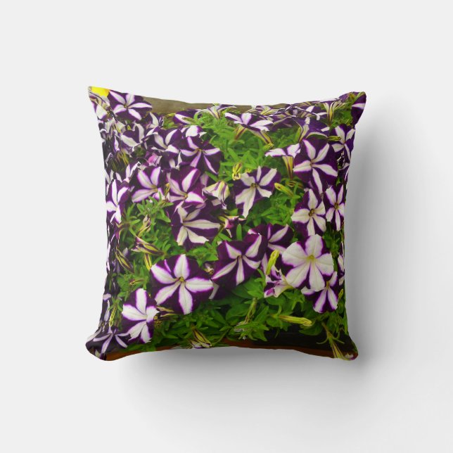 Almofada Petunias distribuídas (Frente)