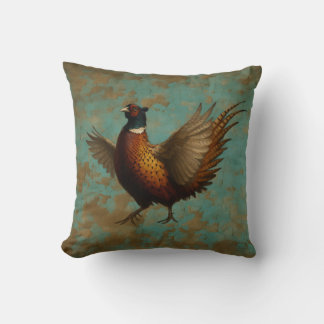 Almofada Pheasant cushion - Pheasant strutting his stuff!