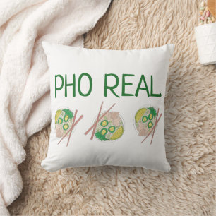 Almofada Pho (For) Comida De Sopa De Frango Vietnamita Real