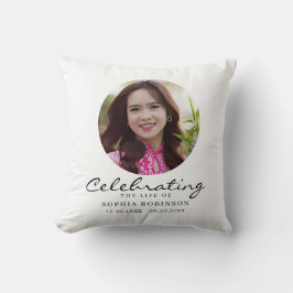 Almofada Photo Celebration of Life Memorial Keepsake