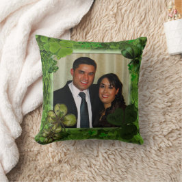 Almofada Photo St. Patrick's Day Throw Pillow