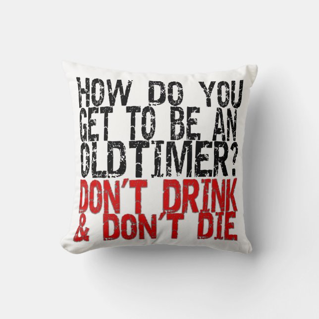 Almofada Piada de Temporizador Antigo de Recuperação (Frente)