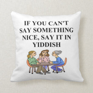 Almofada piada do yiddish