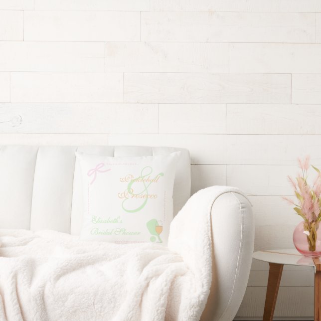 Almofada Pickleball and Prosecco Bridal Shower (Sofá)