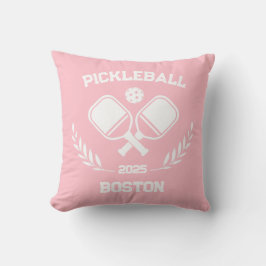 Almofada Pickleball Boston 2025 - Pink Personalizado