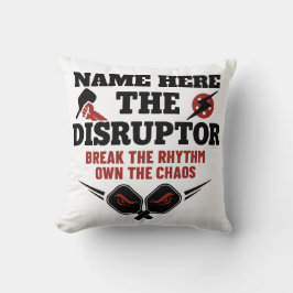 Almofada Pickleball Personalized Name The Disruptor Towel