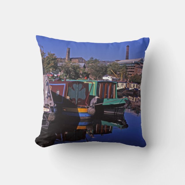 Almofada Pico Floreste Canal Derbyshire Inglaterra (Frente)