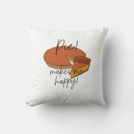 Almofada Pie Me Faz Uma Pizza Feliz