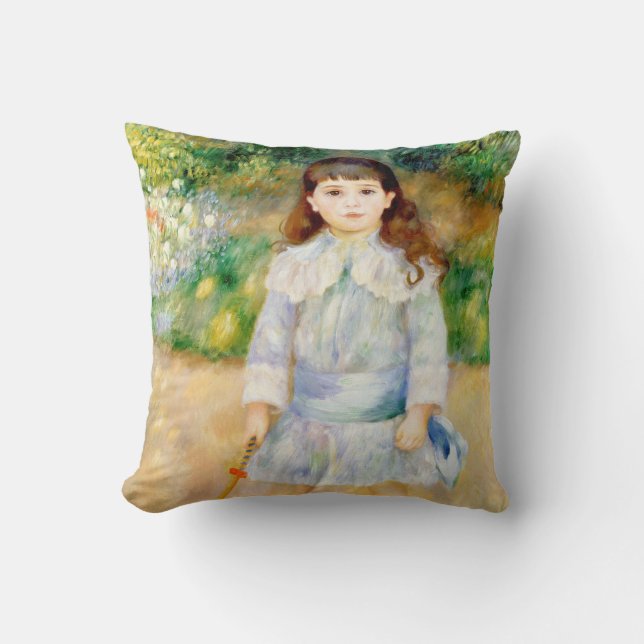 Almofada Pierre-Auguste Renoir - Criança com chicote (Frente)