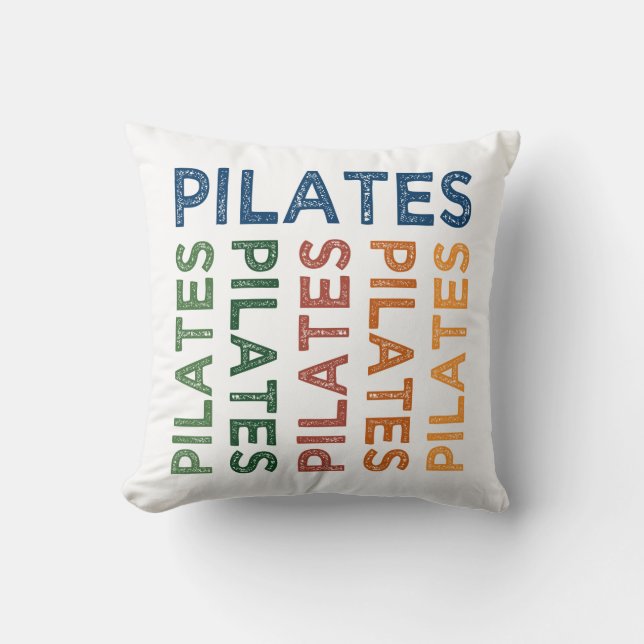 Almofada Pilates Bonitos Coloridos (Frente)