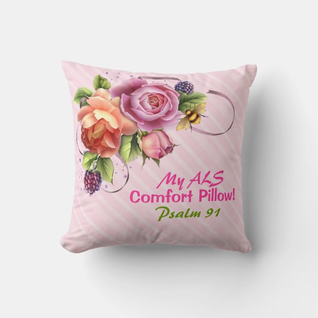 Almofada Pillow de conforto ALSTravesseiro de 20" x 20" (Frente)