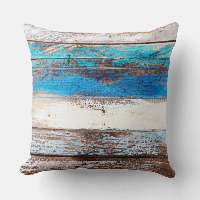 Almofada Pillow with driftwood pattern (Frente)