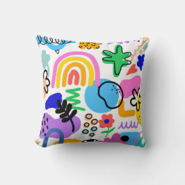 Almofada pillows with colorful abstract designs