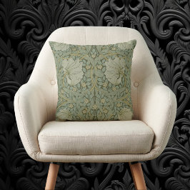 Almofada Pimpernel por William Morris Têxtil Floral Vintage
