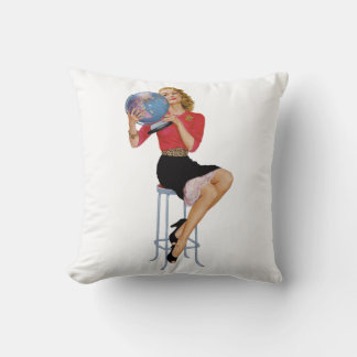 Almofada Pin Up Girl #12 @ GarysRetroGarage