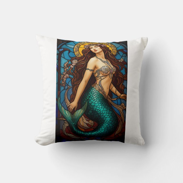 Almofada pin up mermaid (Frente)