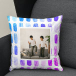 Almofada Pincel de Traço Neon-color Moderno | Foto<br><div class="desc">Pincel de Traço Neon-color Moderno | Foto Conceda o máximo conforto e relaxamento com estes travesseiros luxuosos. Criados com os melhores materiais, esses travesseiros são projetados para oferecer uma experiência de sono agradável e promover o bem-estar geral. O recheio de pincel contorna a forma da cabeça e do pescoço, oferecendo...</div>