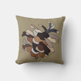 Almofada Pine Cone Nature Plant