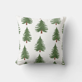 Almofada Pine Tree Repeat Pattern – Evergreen Forest Design