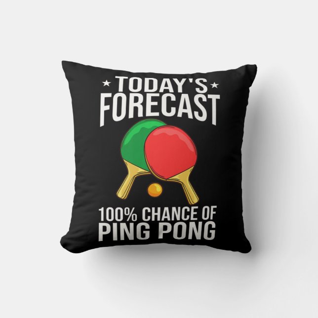 Almofada Ping Pong - Tênis do jogador de Mesa do pino - Jog (Frente)