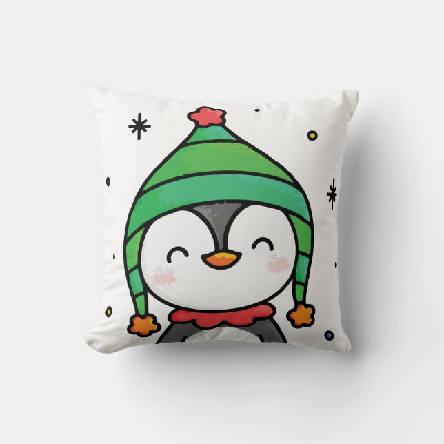 Almofada Pinguim (Frente)