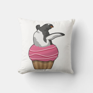 Almofada Pinguim com Muffin