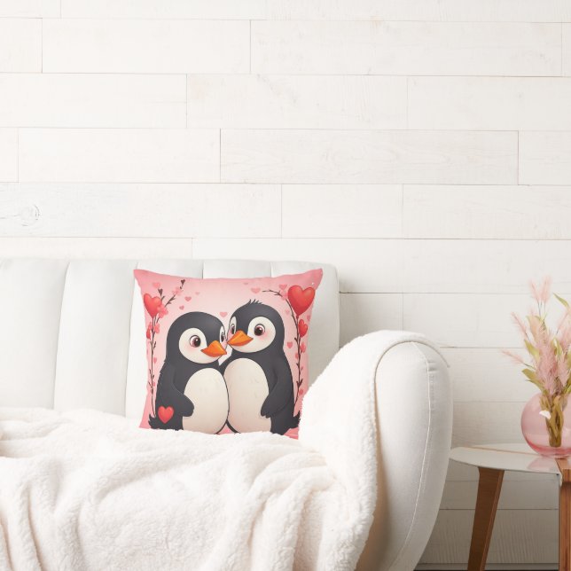 Almofada Pinguim de Amor Eterno (Sofá)