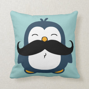 Almofada Pinguim do bigode