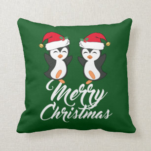 Almofada Pinguim do Feliz Natal
