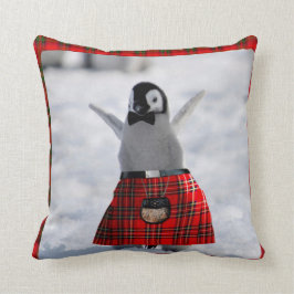 Almofada Pinguim em Kilt