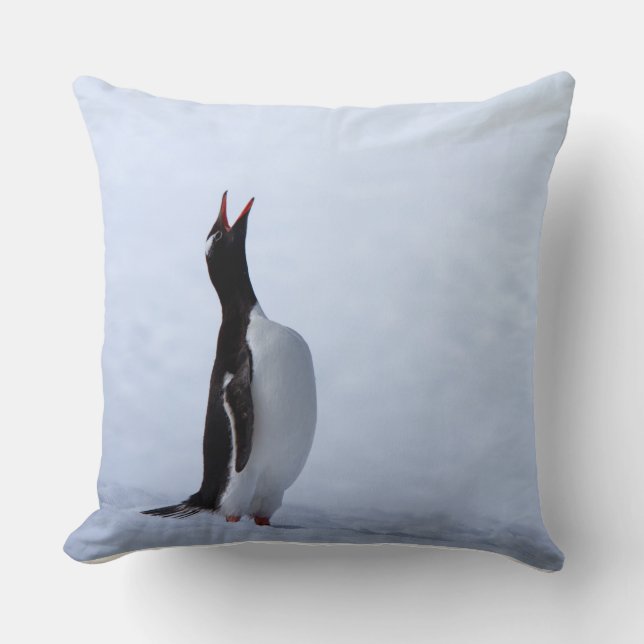 Almofada Pinguim gentoo (Frente)