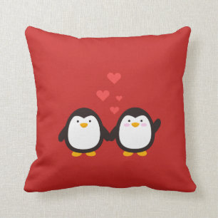 Almofada pinguins bonitos
