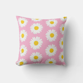 Almofada Pink Background Throw Pillows