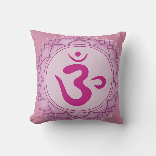 Almofada Pink Chakra Sahasrara Cushion (Frente)