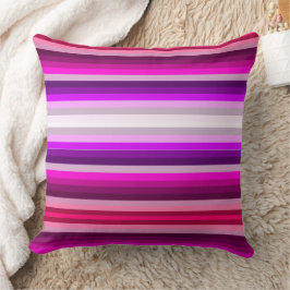 Almofada Pink Stripes Pillow