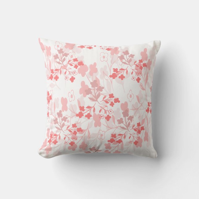 Almofada Pink Throw Pillow (Frente)