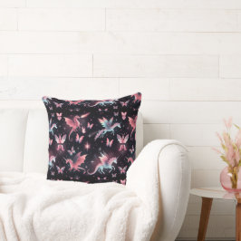 Almofada Pink Unicorn Dragon Mix