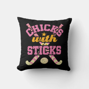 Almofada Pintinhos com Sticks Field Hockey Women