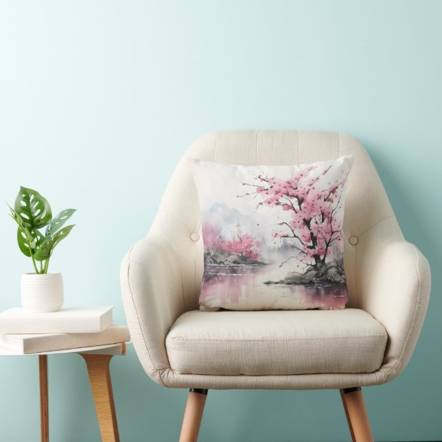 Almofada Pintura a Tinta Árvore Florindo (Cadeira)