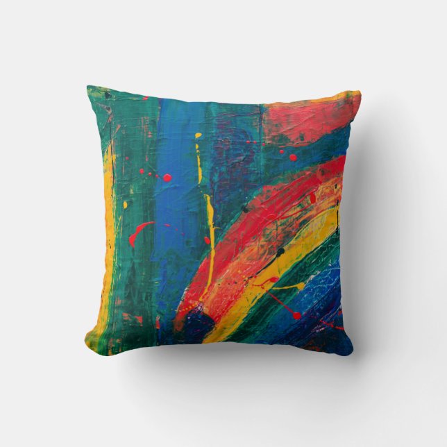 Almofada Pintura Abstrata (Frente)