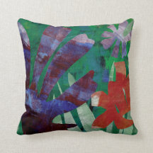 Pintura com Travesseiro decorativo de Tesoura