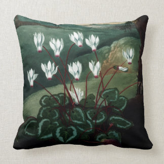 Almofada Pintura completa do travesseiro de Cyklamen