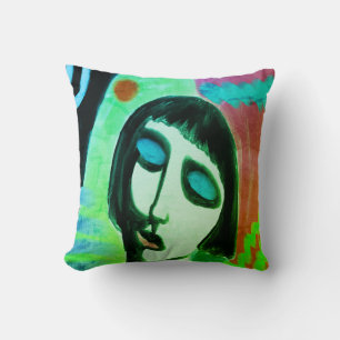 Almofada Pintura de Abstrato Funky