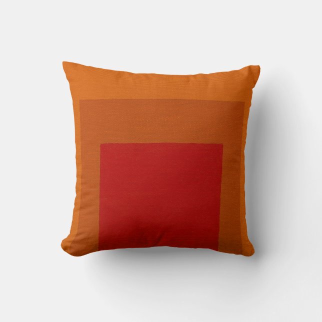 Almofada pintura de arte de Josef Albers (Frente)