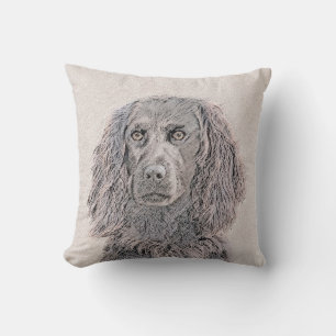 Almofada Pintura de Boykin Spaniel - Arte de Cachorro Origi