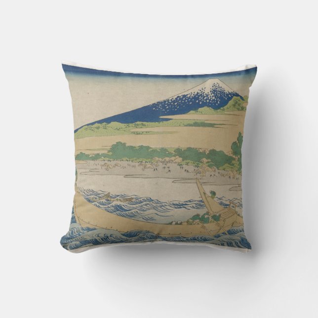 Almofada pintura de Katsushika Hokusai (Frente)