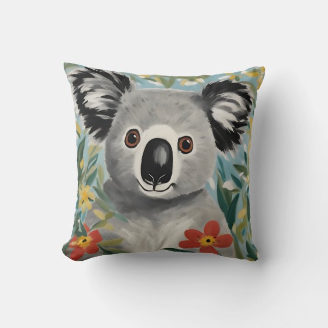 Almofada Pintura de Koala (Frente)