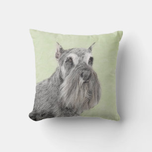 Almofada Pintura de Schnauzer (Giant, Standard) - Arte Cani
