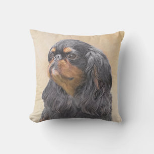 Almofada Pintura em inglês Toy Spaniel - Arte Original par