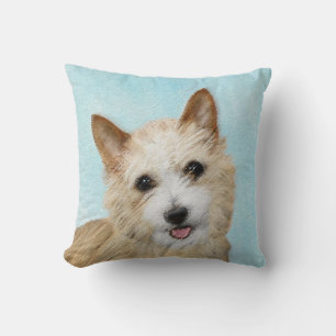 Almofada Pintura Portuguesa do Podengo Pequeno - Arte Origi